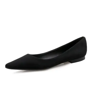 Prisila Women's Flat Black Shoes