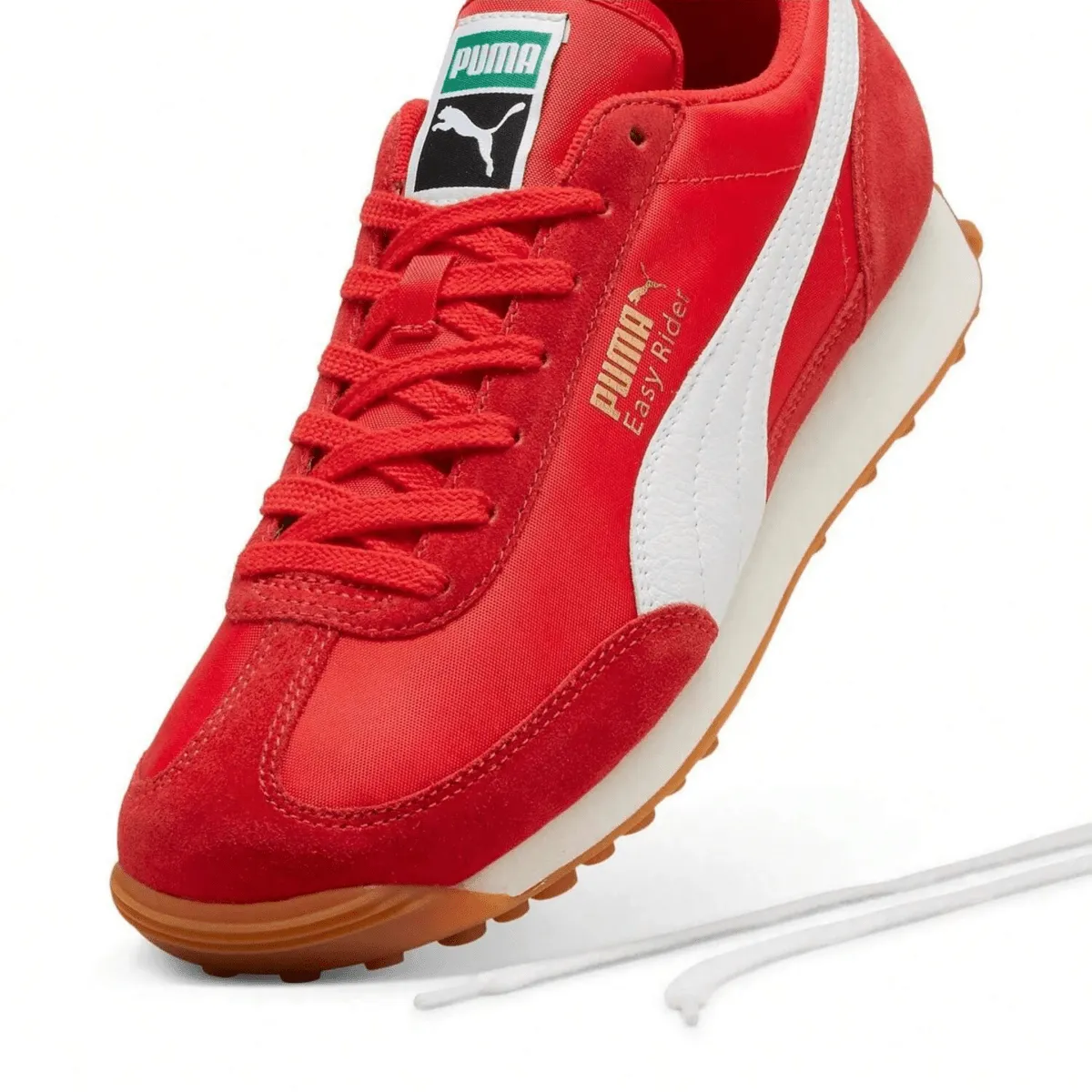 Puma Men's Easy Rider Vintage PUMA Red/PUMA White