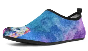 Rainbow Bishon Aqua Barefoot Shoes