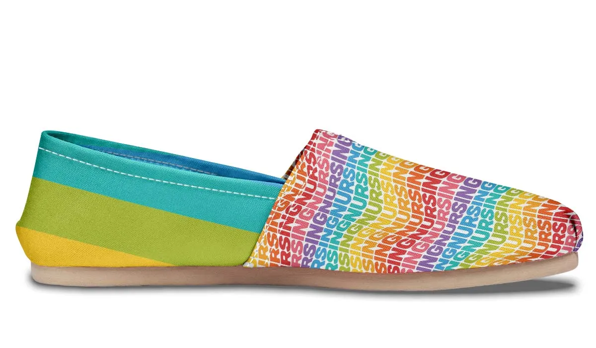 Rainbow Nursing Casual Shoes