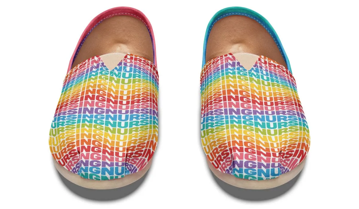 Rainbow Nursing Casual Shoes