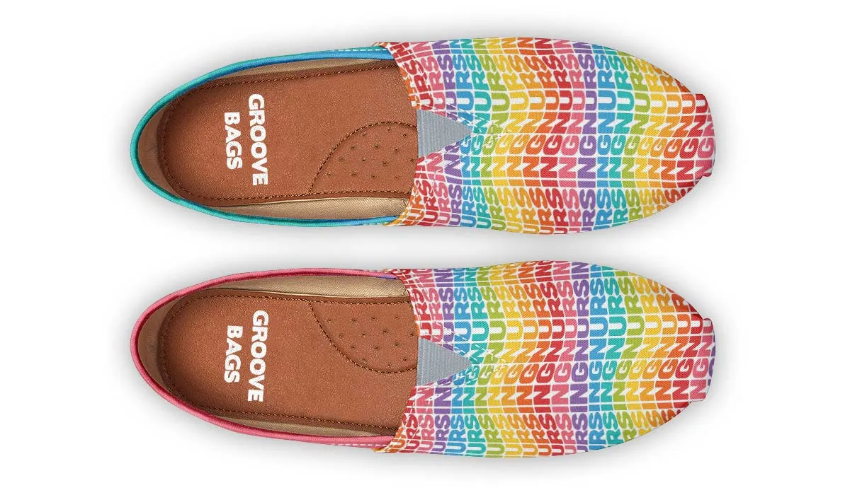 Rainbow Nursing Casual Shoes