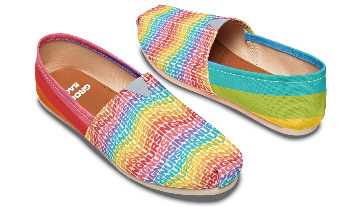 Rainbow Nursing Casual Shoes