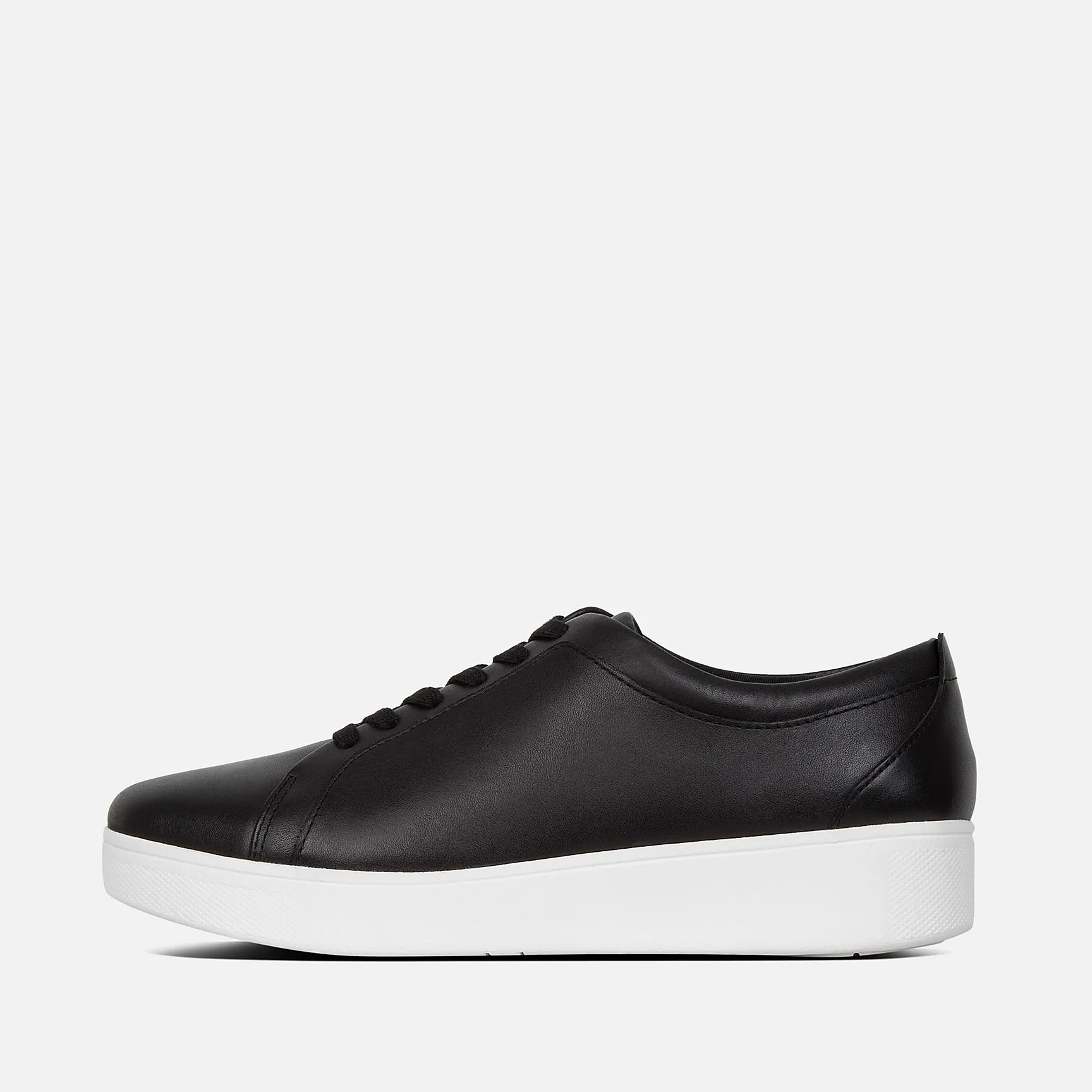 Rally Black Leather Sneaker