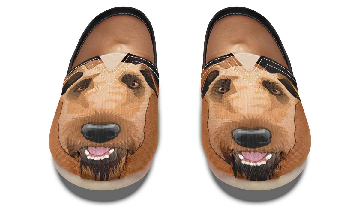 Real Airedale Terrier Casual Shoes