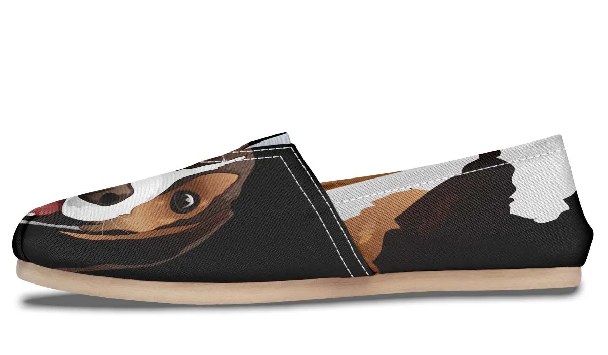 Real Beagle Dog Casual Shoes