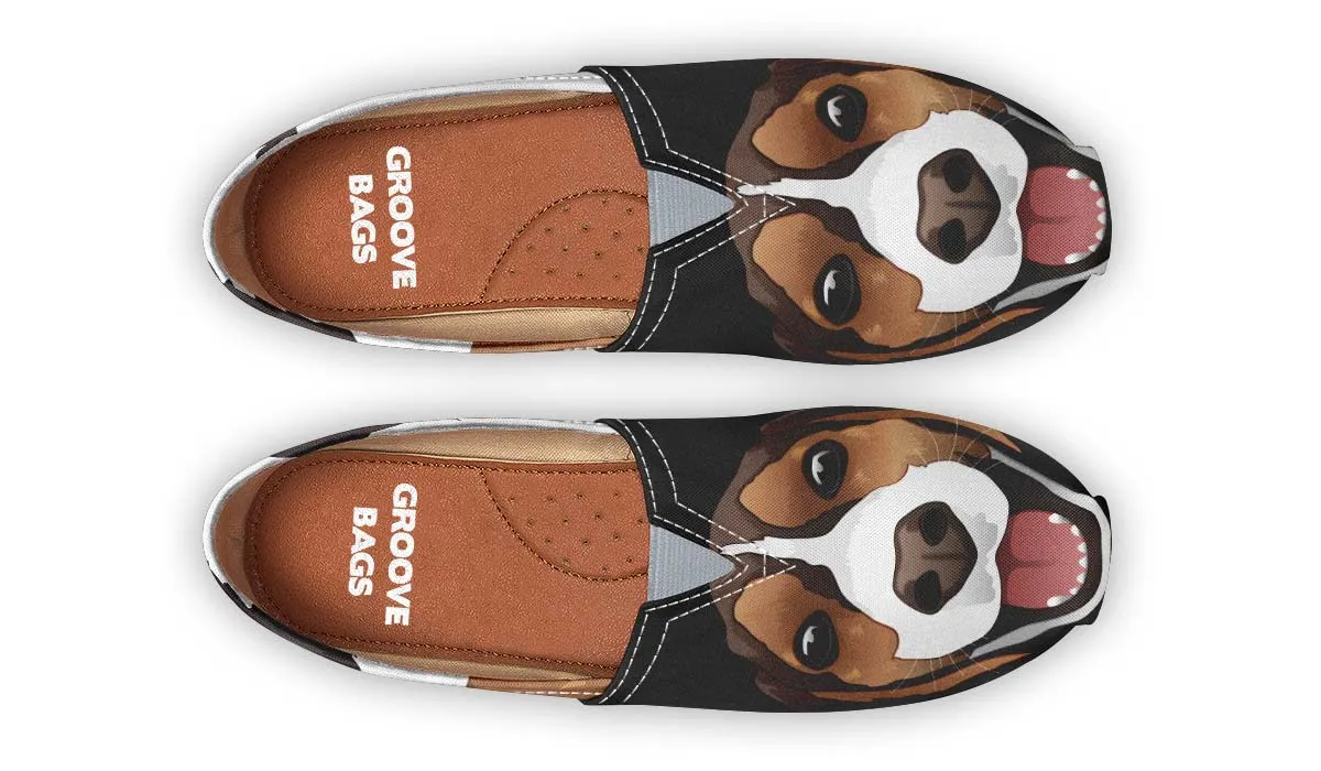 Real Beagle Dog Casual Shoes