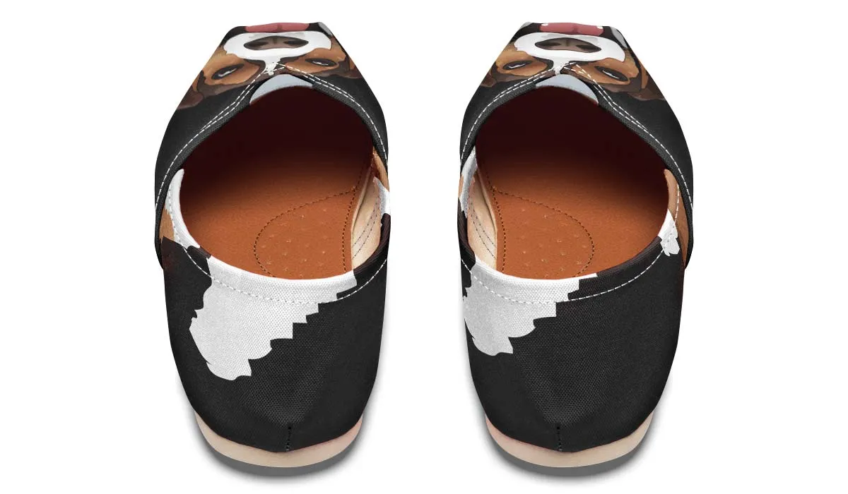 Real Beagle Dog Casual Shoes
