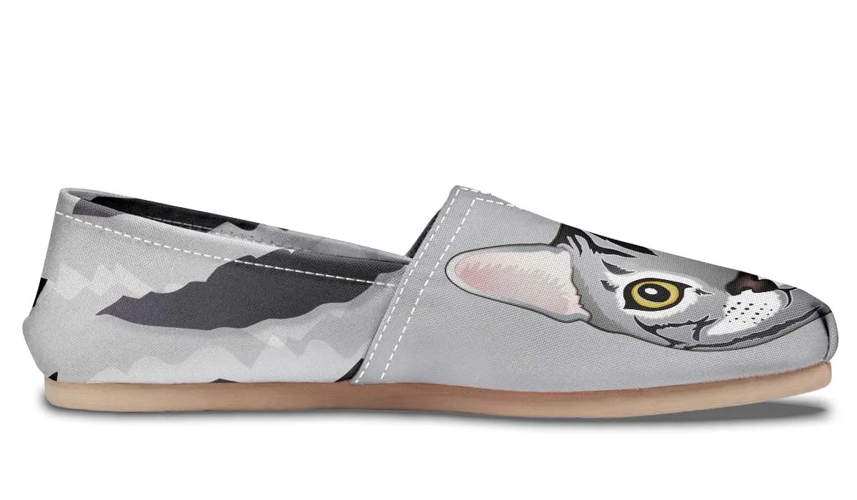 Real Bengal Cat Casual Shoes