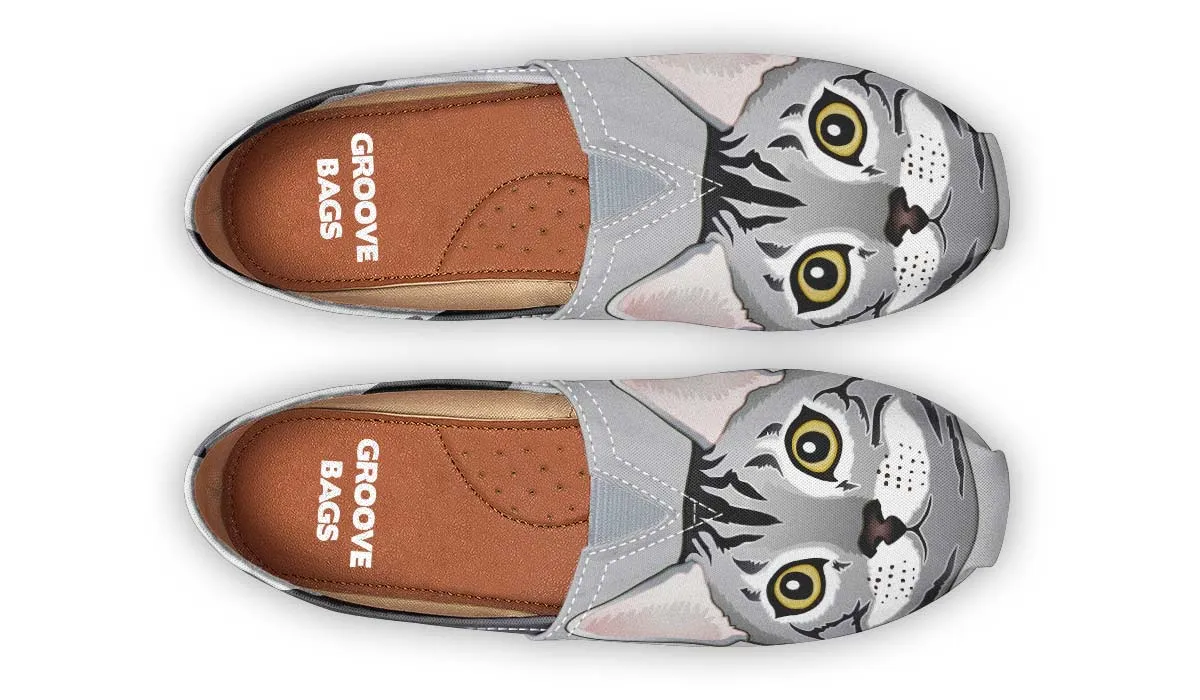Real Bengal Cat Casual Shoes