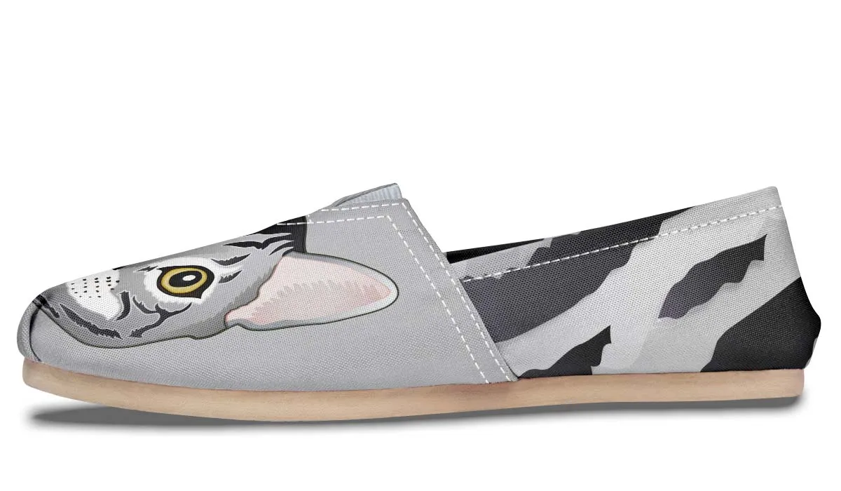 Real Bengal Cat Casual Shoes