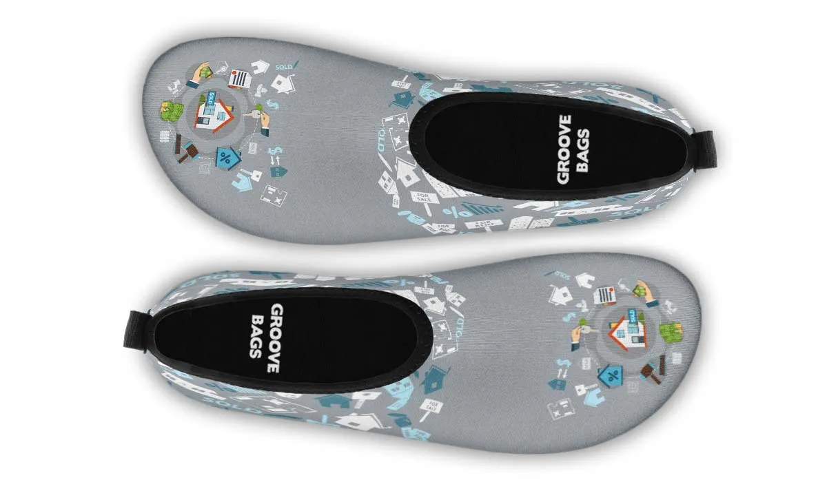 Real Estate Sold Aqua Barefoot Shoes