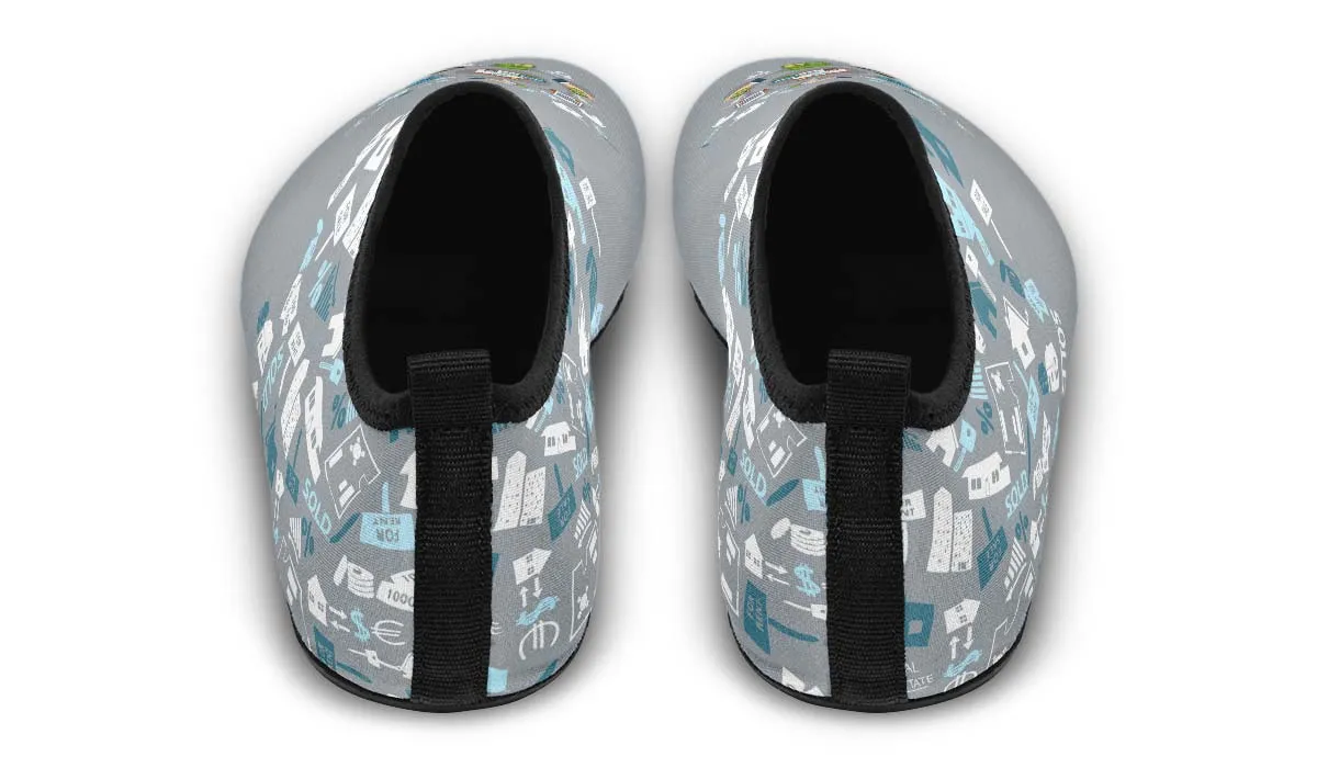 Real Estate Sold Aqua Barefoot Shoes