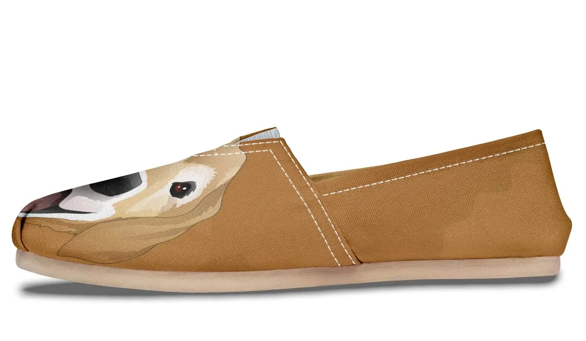 Real Golden Retriever Casual Shoes
