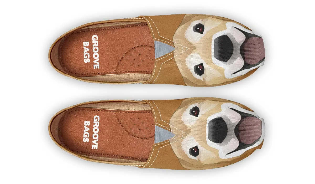 Real Golden Retriever Casual Shoes