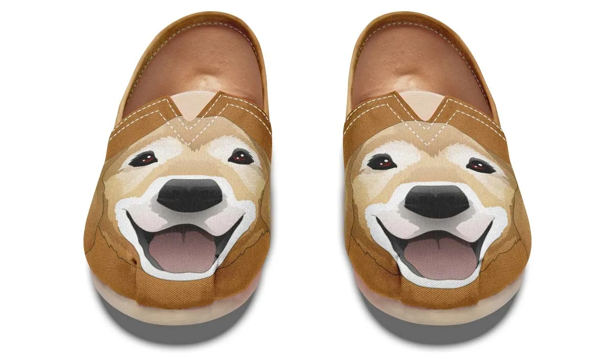 Real Golden Retriever Casual Shoes