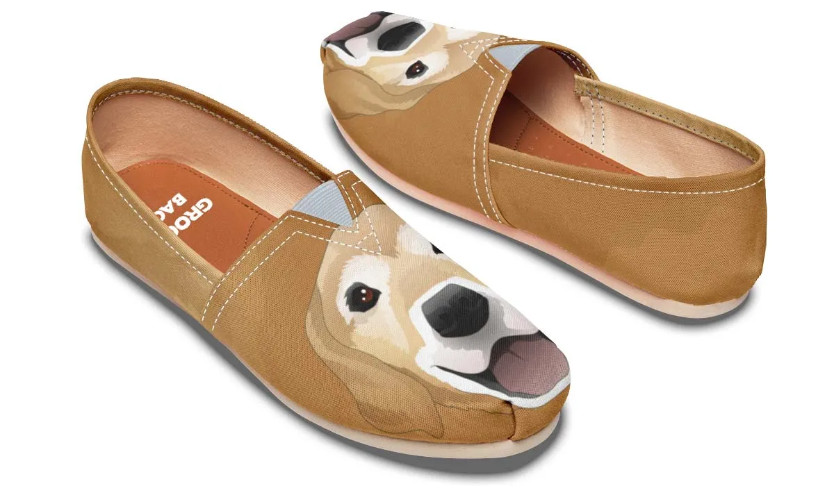Real Golden Retriever Casual Shoes