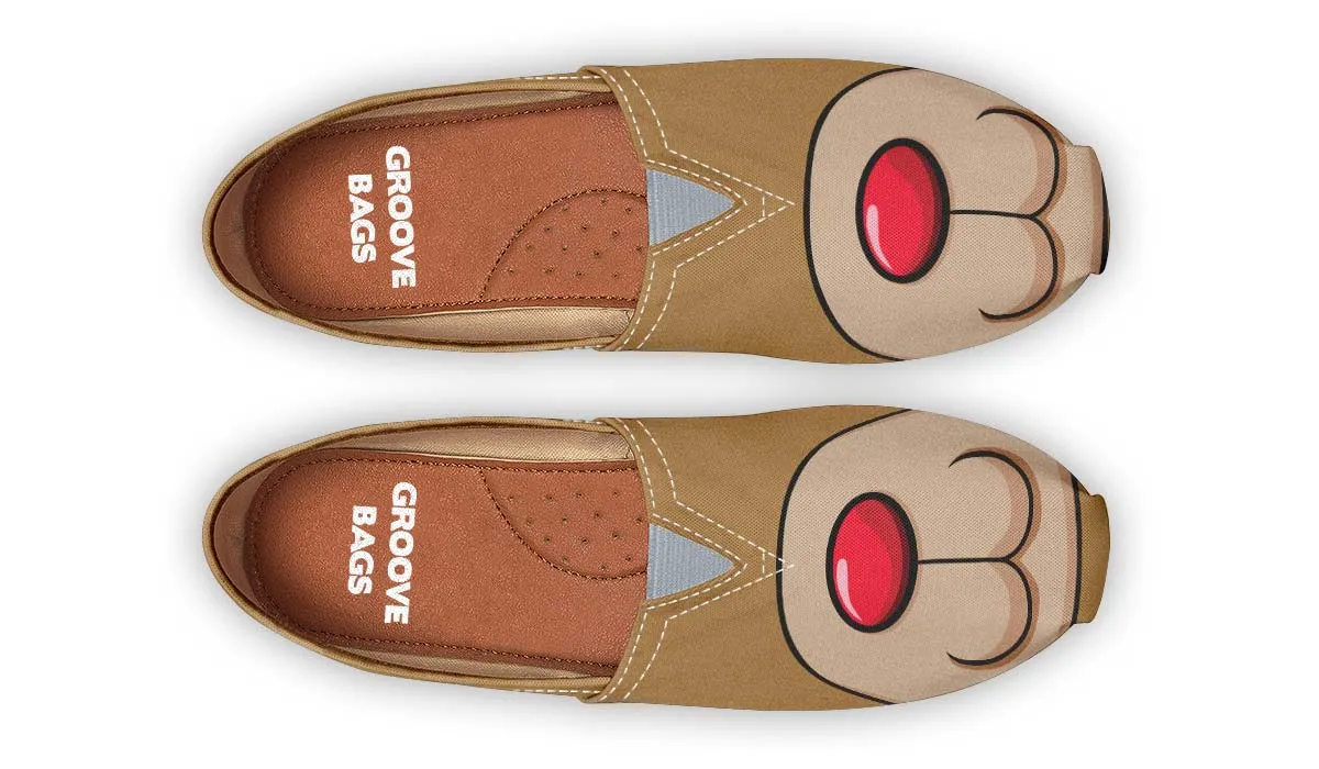 Reindeer Face Casual Shoes