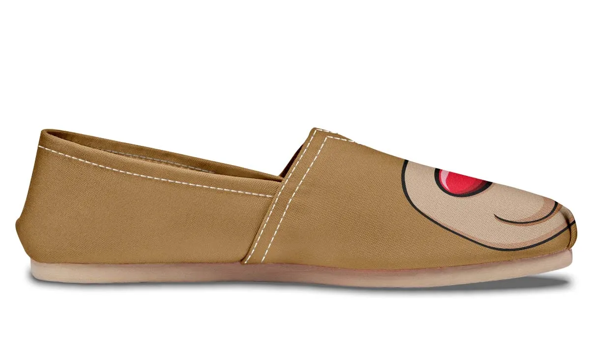 Reindeer Face Casual Shoes