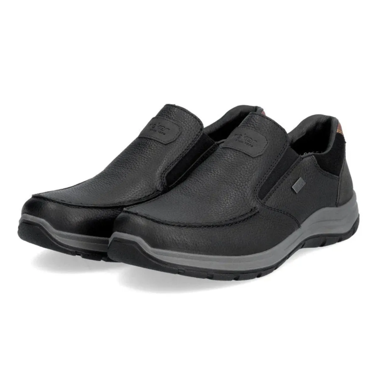 Rieker Men's 03651-00 Todd Black/Toffee Waterproof