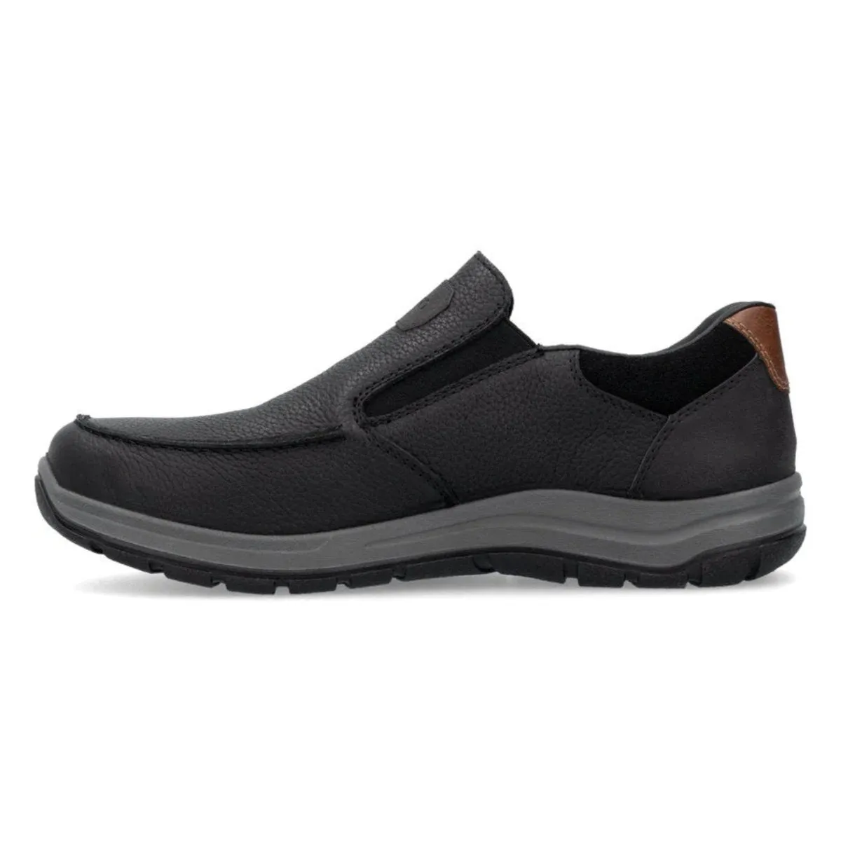 Rieker Men's 03651-00 Todd Black/Toffee Waterproof