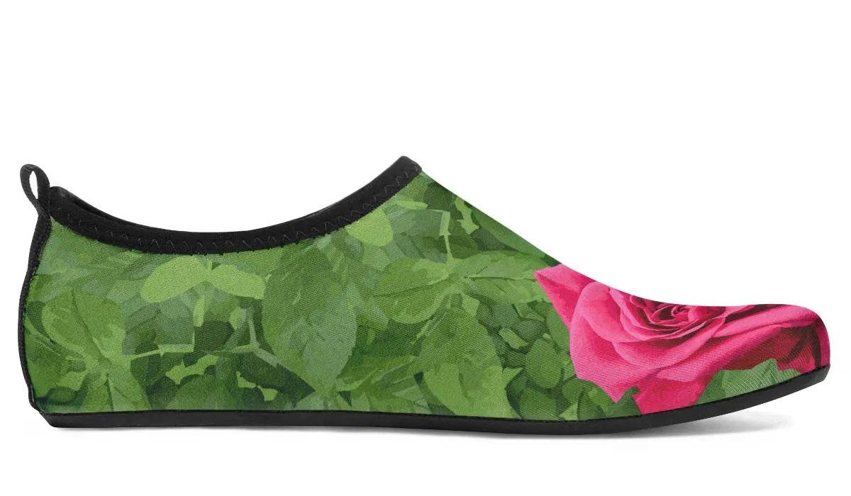Rose Garden Aqua Barefoot Shoes