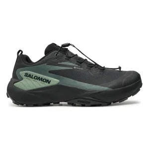 Salomon Men's Genesis Gore-Tex Black/Agave Green/Urban Chic