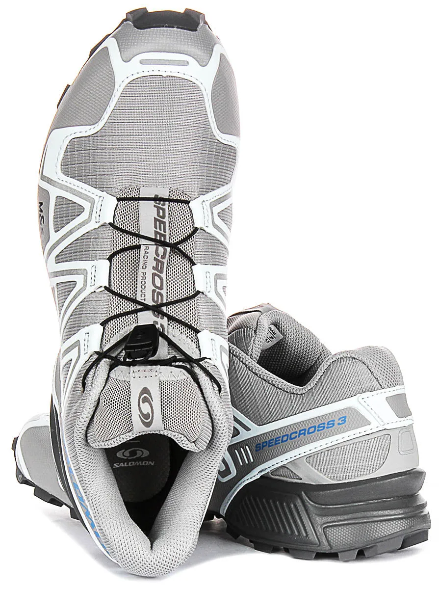 Salomon Speedcross 3 In Grey Blue