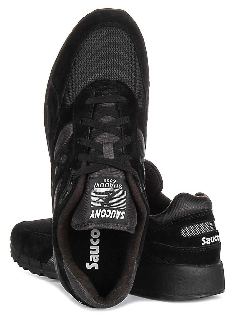 Saucony Shadow 6000 In All Black
