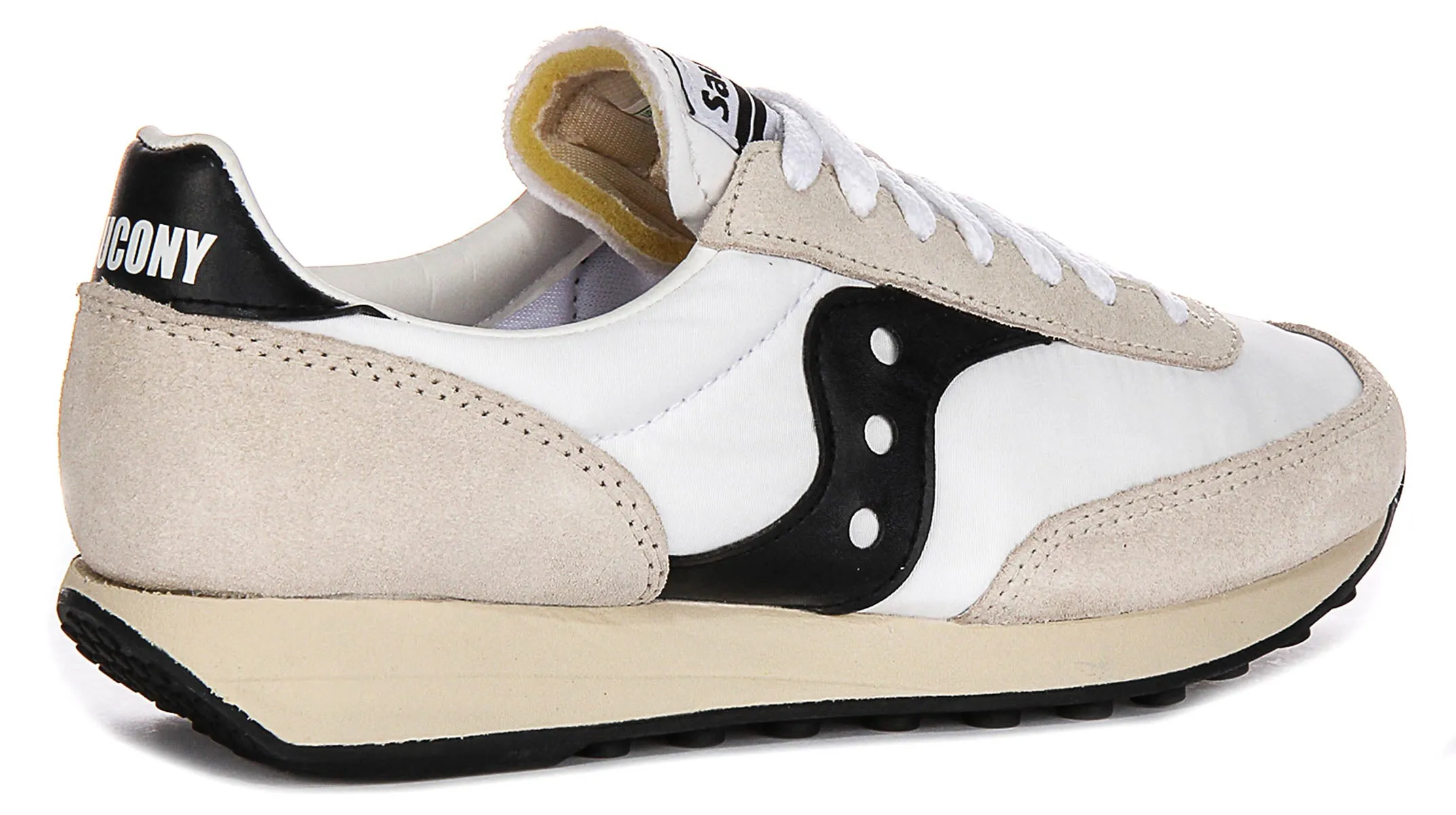 Saucony Trainer 80 In White Black