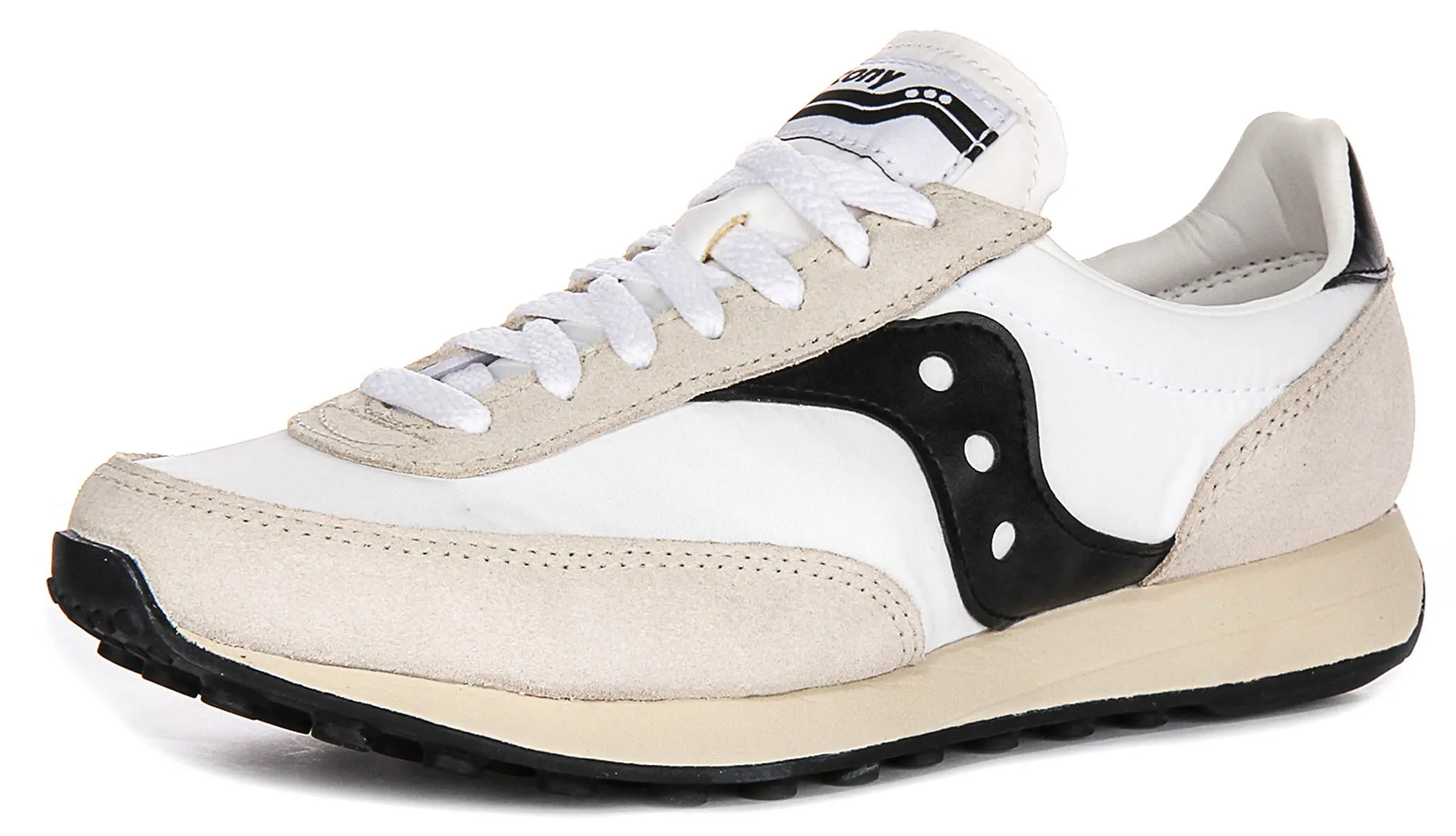 Saucony Trainer 80 In White Black