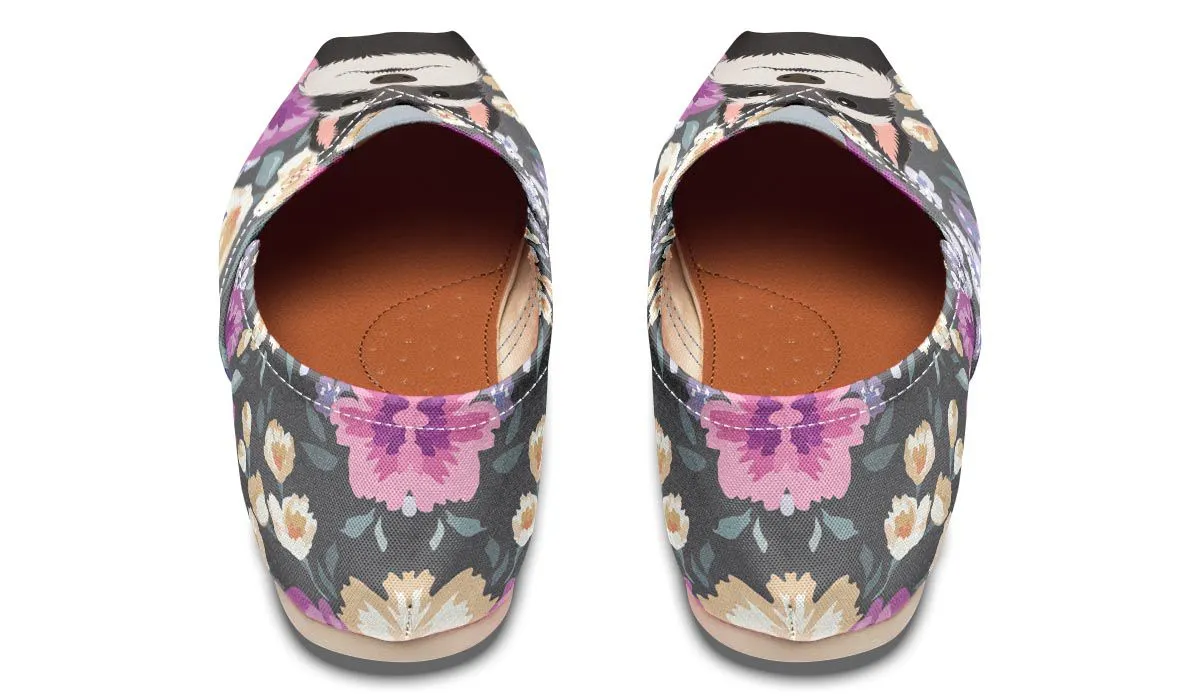 Schnauzer Dog Portrait Casual Shoes