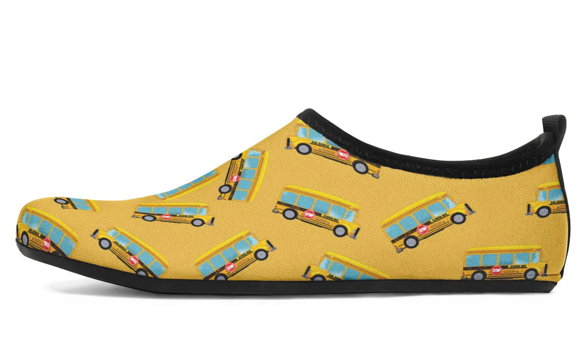 School Bus Aqua Barefoot Shoes