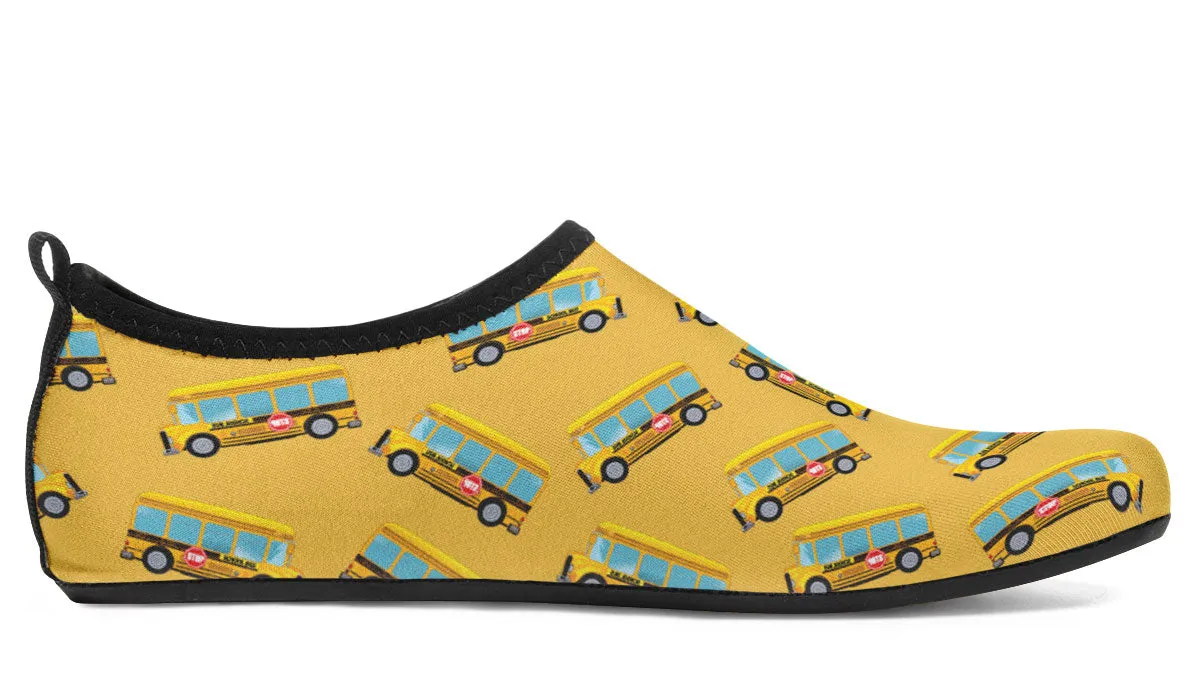 School Bus Aqua Barefoot Shoes