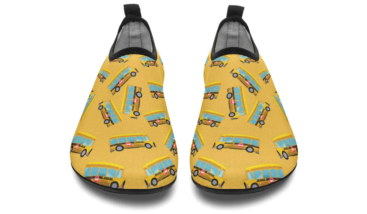 School Bus Aqua Barefoot Shoes