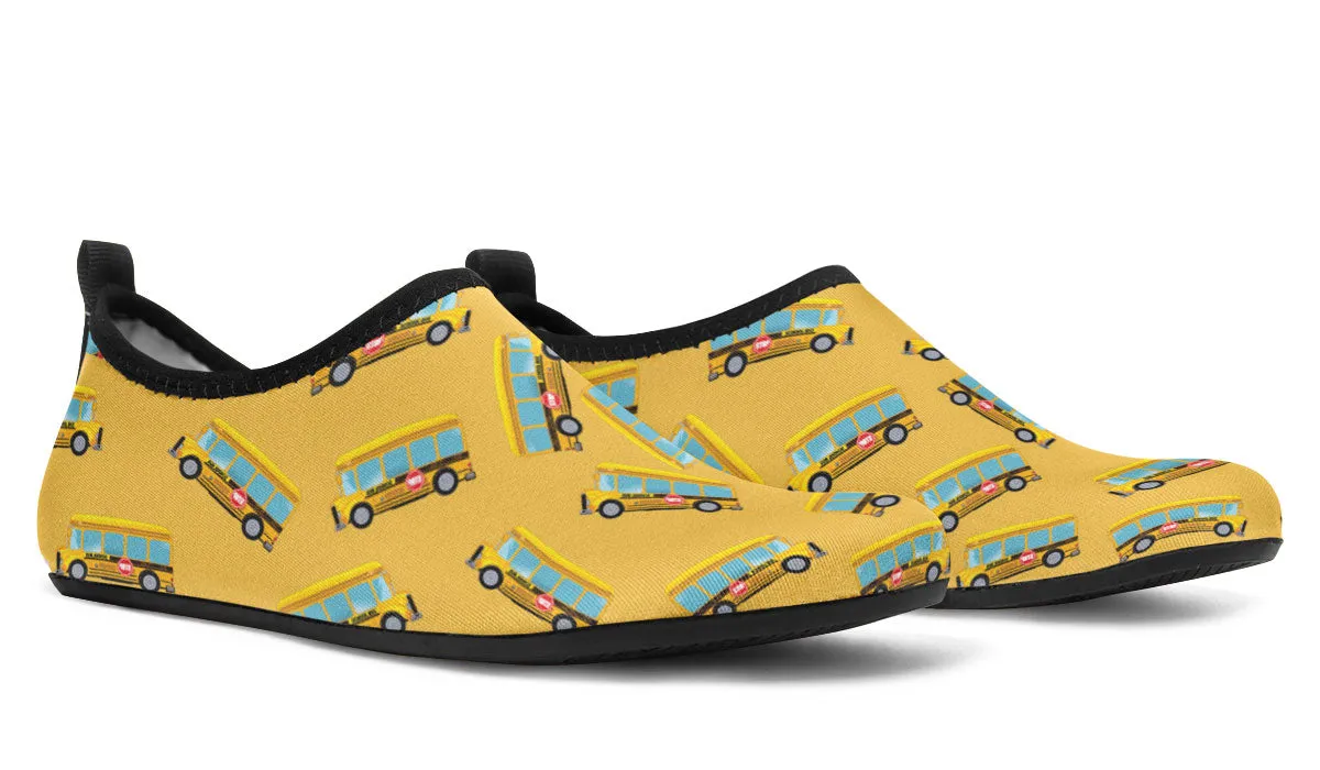 School Bus Aqua Barefoot Shoes