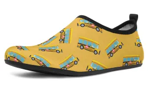School Bus Aqua Barefoot Shoes