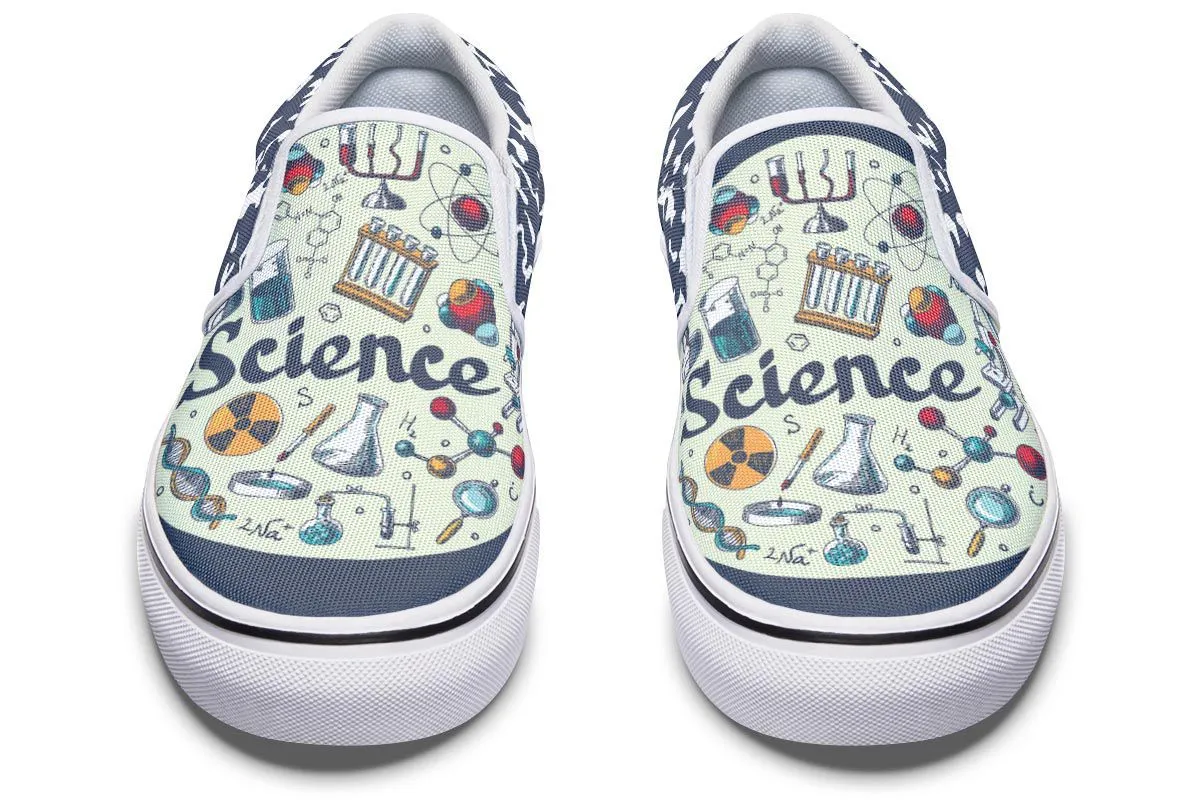 Science Composition Slip-On Shoes