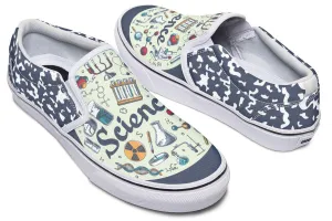 Science Composition Slip-On Shoes
