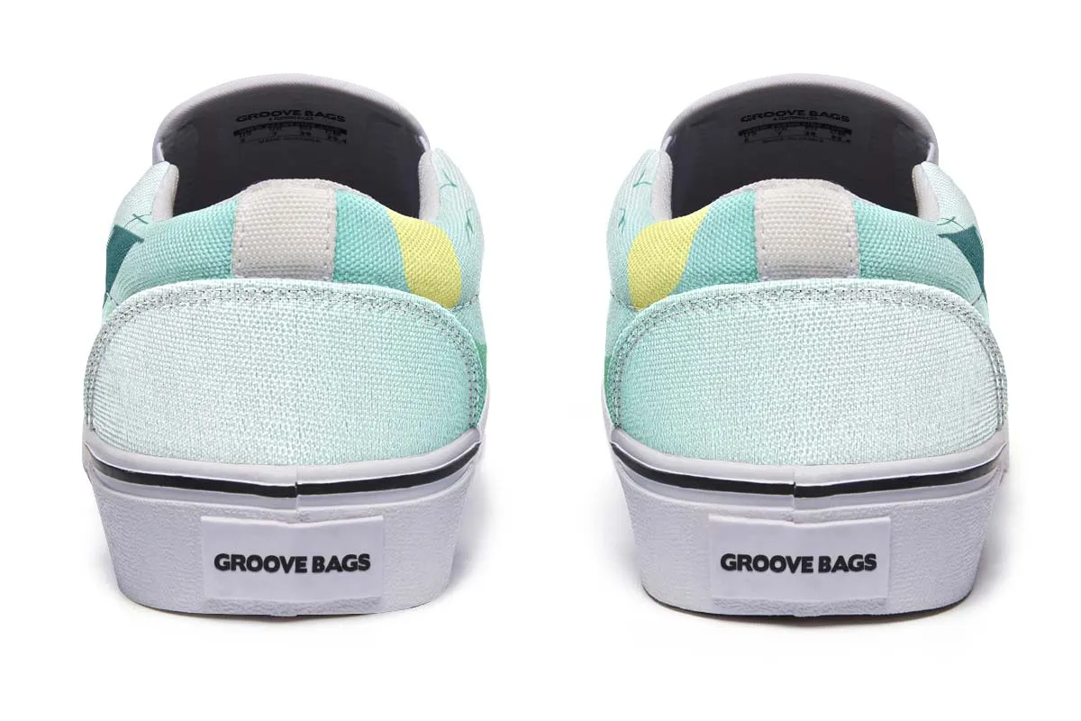 Scuba Diving Diagram Slip-On Shoes