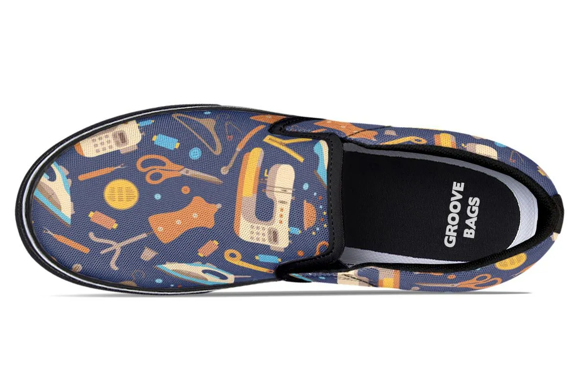 Sewing Pattern Slip-On Shoes