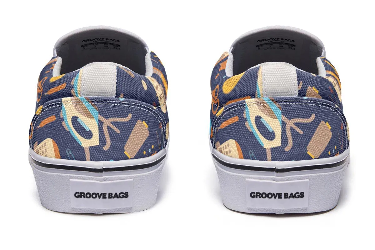 Sewing Pattern Slip-On Shoes
