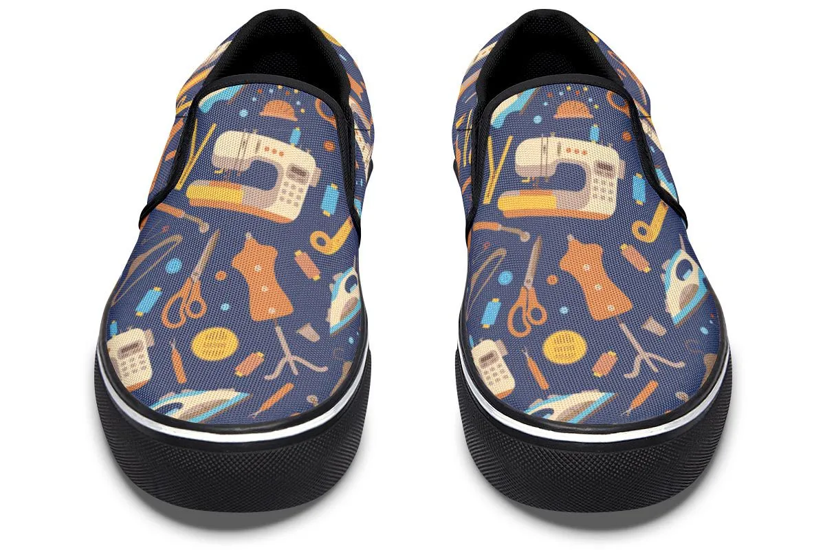 Sewing Pattern Slip-On Shoes