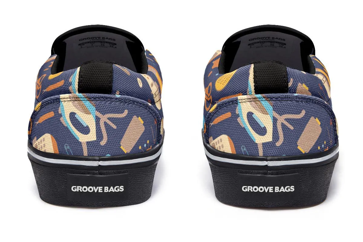 Sewing Pattern Slip-On Shoes