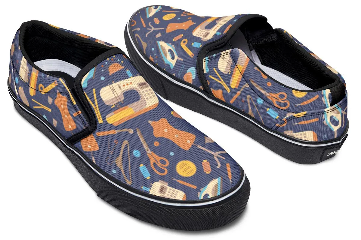 Sewing Pattern Slip-On Shoes