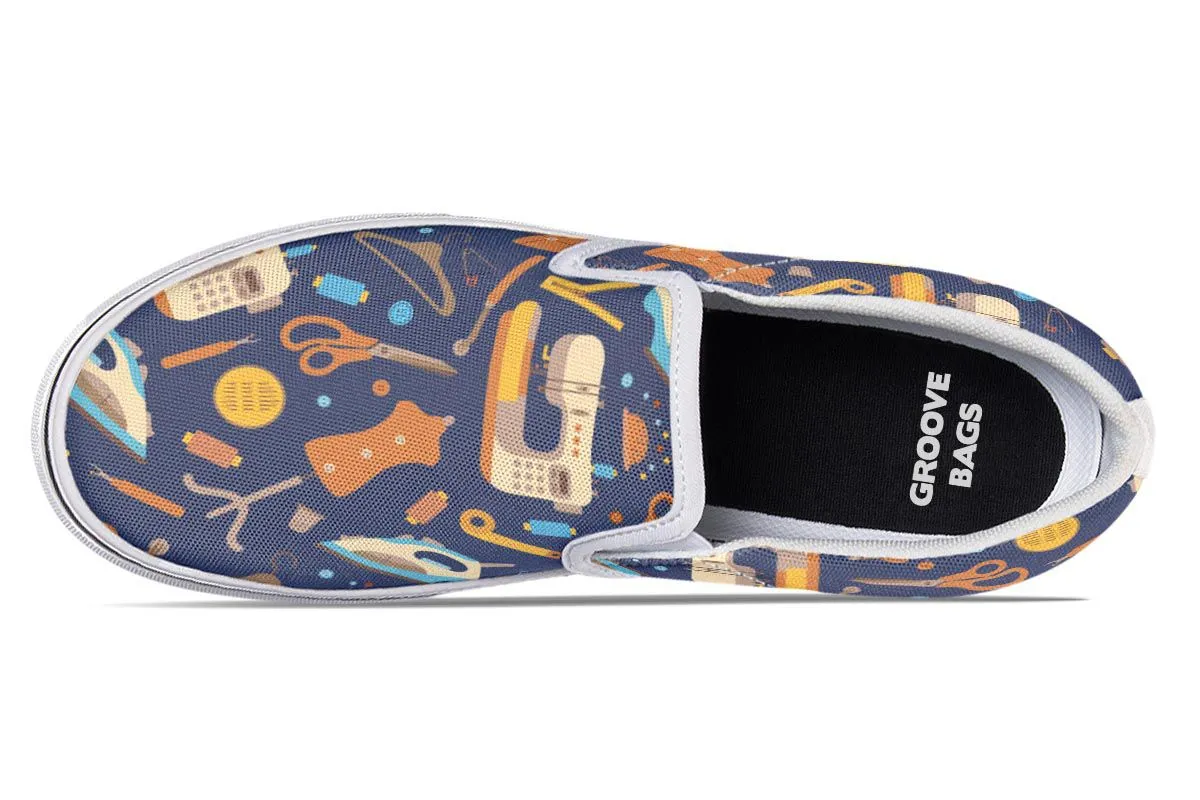 Sewing Pattern Slip-On Shoes