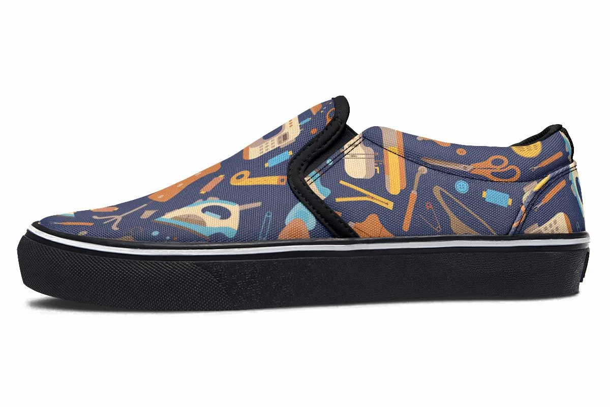 Sewing Pattern Slip-On Shoes