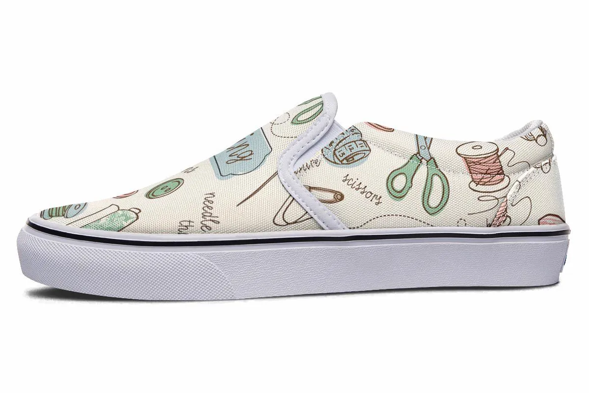 Sewing Supplies Slip-On Shoes