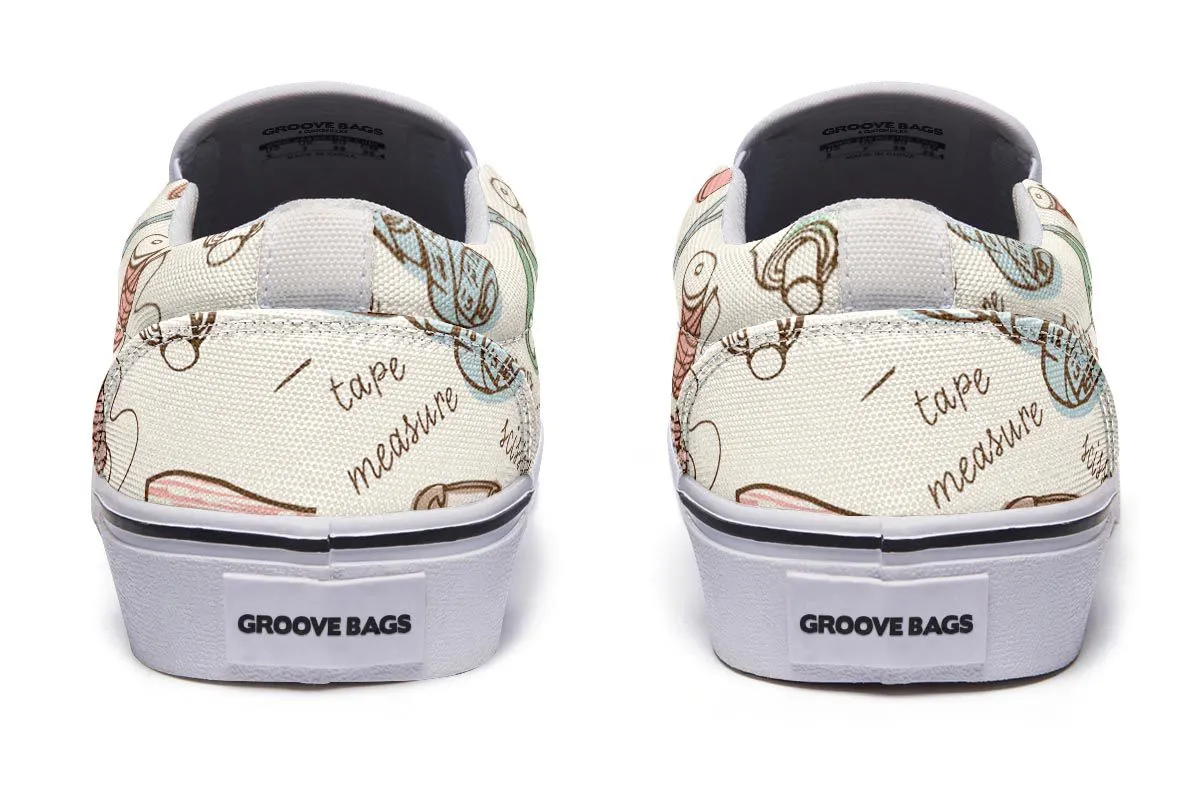 Sewing Supplies Slip-On Shoes