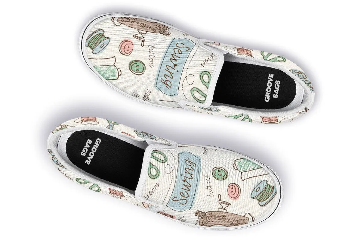 Sewing Supplies Slip-On Shoes